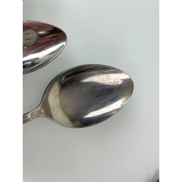 Set of 4 + 1 Serving Versailles Stainless Steel MSI Made in Japan Spoons 6.5" - Picture 4 of 11